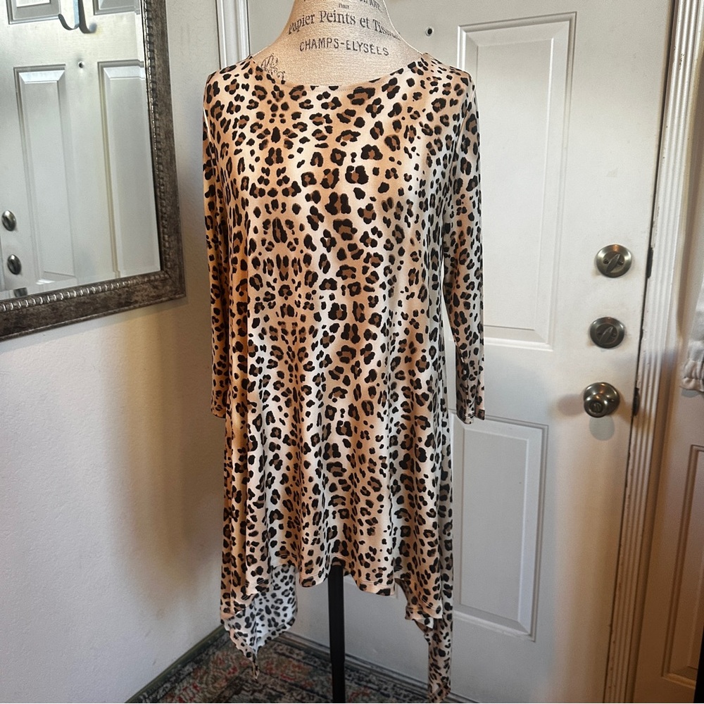 Chico’s Leopard Print Tunic